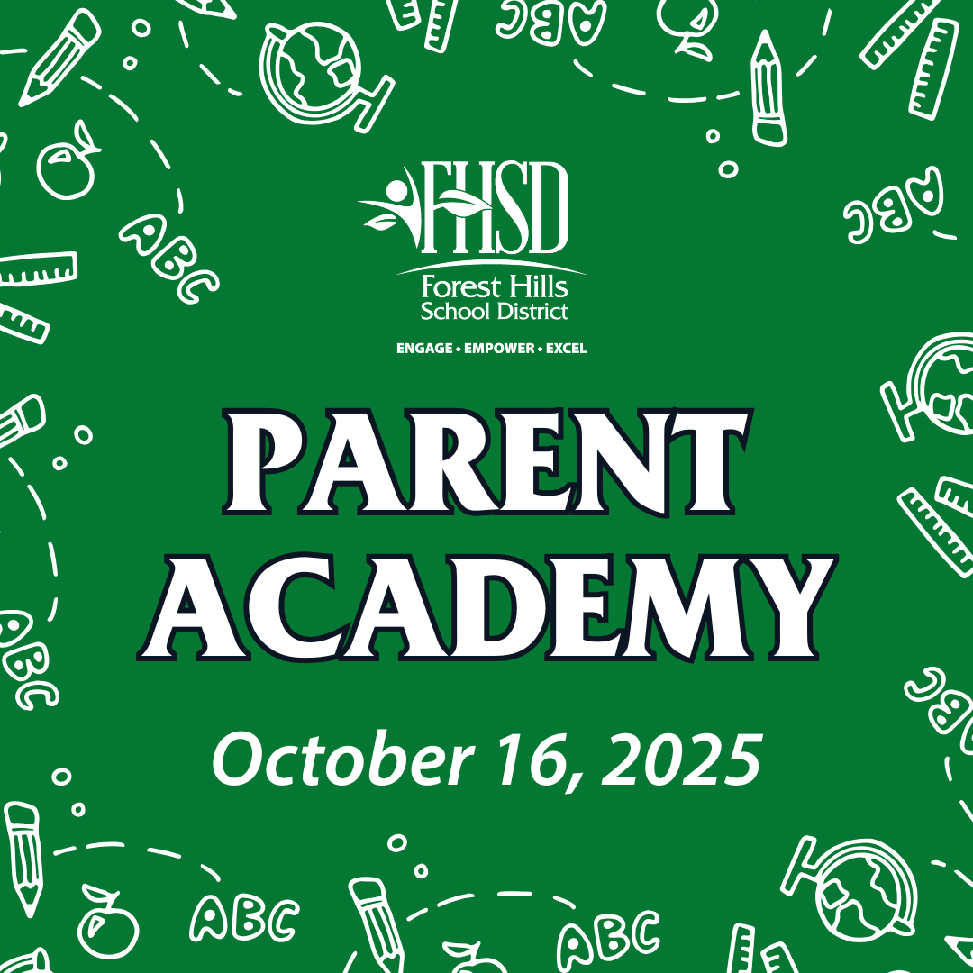 graphic that says "Parent Academy October 16, 2025"